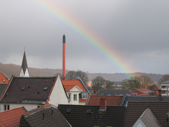 Regnbue over Solgaarden 1